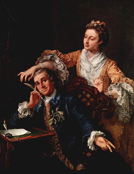 William Hogarth David Garrick with His Wife